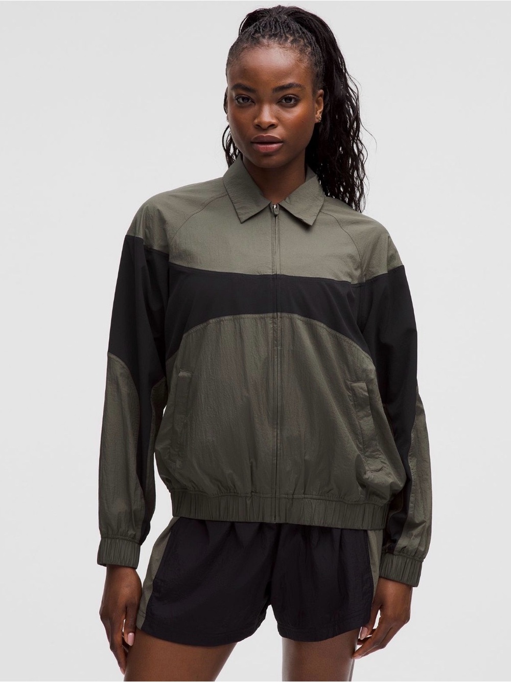 Lululemon Nylon Collared Jacket